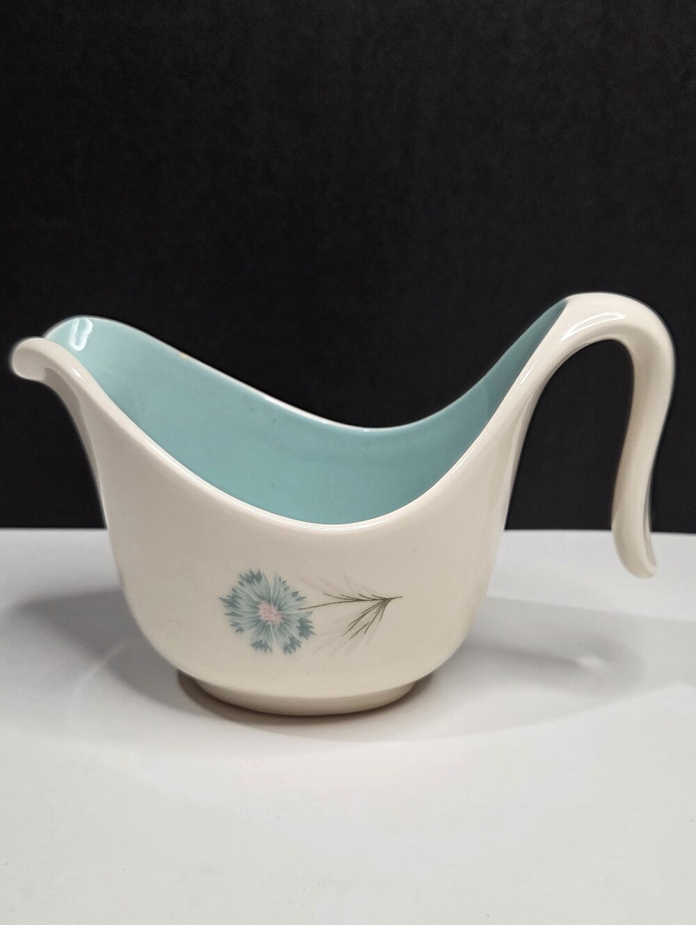 MCM Taylor Smith & Taylor Ever Yours Boutonniere Creamer / Gravy Boat Small Flaw
